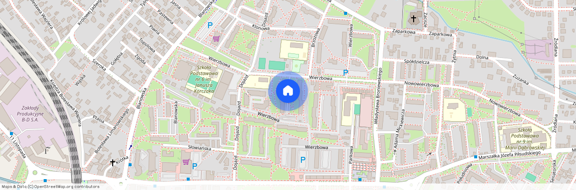 ul. Wierzbowa, Zawiercie, zawierciański, śląskie