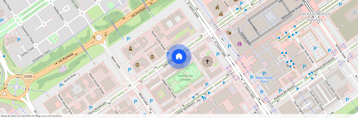 Flat 212, Buckingham Court, 400 Silbury Boulevard, Buckinghamshire, MK9 2AN, Milton Keynes