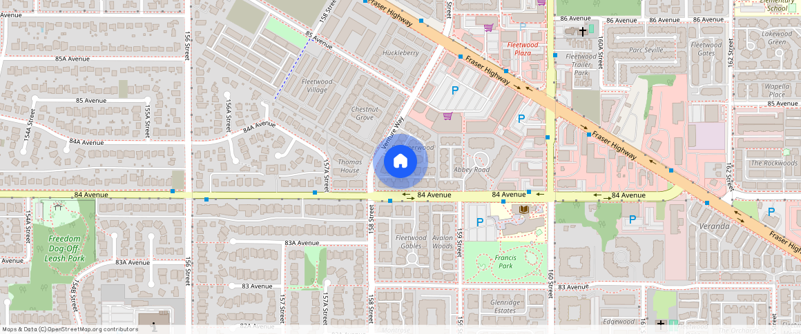 google map, Surrey, Surrey, Metro Vancouver, V4N 0W6