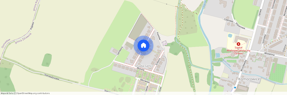 Ziemowita, Wrocławski, Żórawina, Komorowice