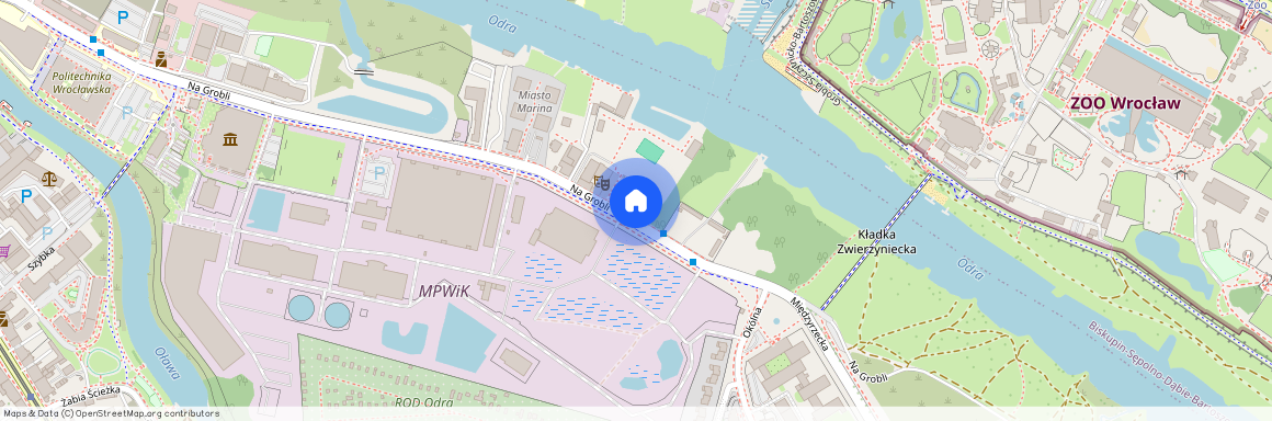 ul. Na Grobli, Przedmieście Oławskie, Krzyki, Wrocław, dolnośląskie