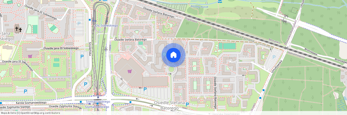 os. Stefana Batorego, Piątkowo, Stare Miasto, Poznań, wielkopolskie