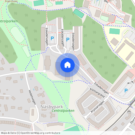 Näsbypark, Täby, Stockholm, Eskadervägen 1