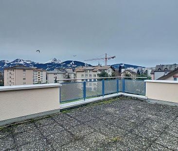 Bel attique de 3.5 pièces au 4ème étage à Bulle - Foto 4