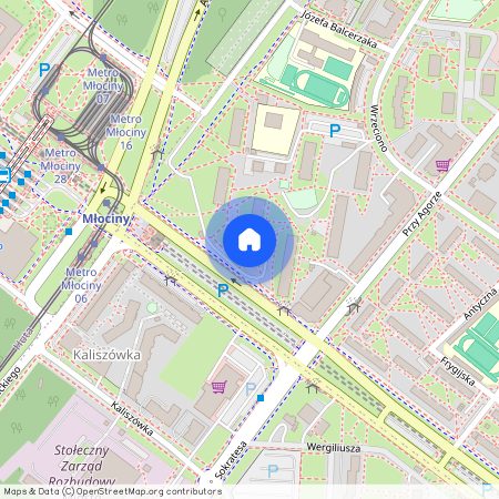 Warszawa, Bielany, Jana, Kasprowicza