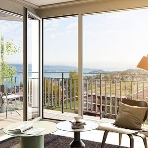 Modern living in Horgen Oberdorf with a view of Lake Zurich - Photo 2