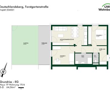 8530 Deutschlandsberg - Forstgartenstraße 19/4 - Foto 3