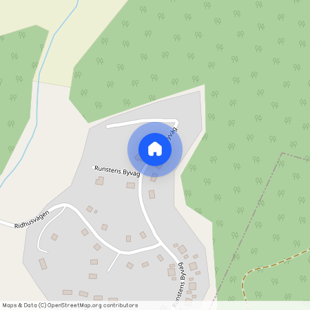 Runstens Byväg, Grödinge