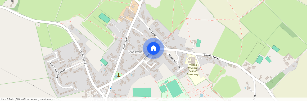 Weston, nr Hitchin, Hertfordshire