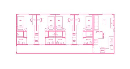 4 Bedroom Ensuite, King Single Bed - Photo 5