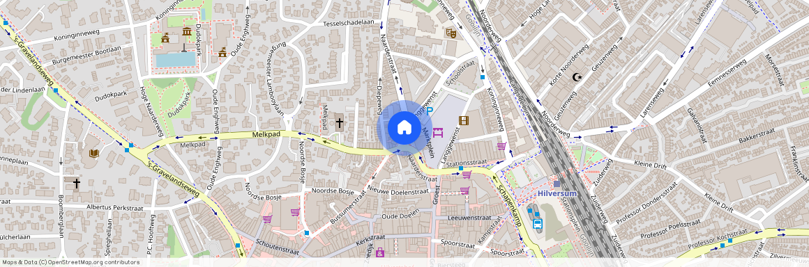 Raadhuiskwartier, 1211 AH, Naarderstraat, Hilversum