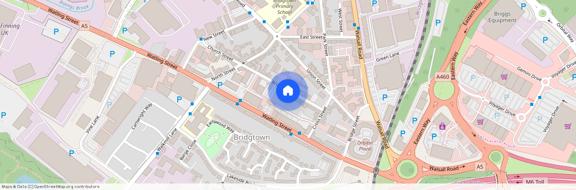 Broad Street, Cannock WS11