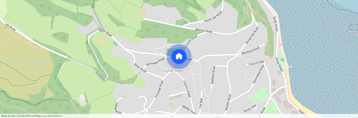 St. Michaels Road, Minehead, TA24