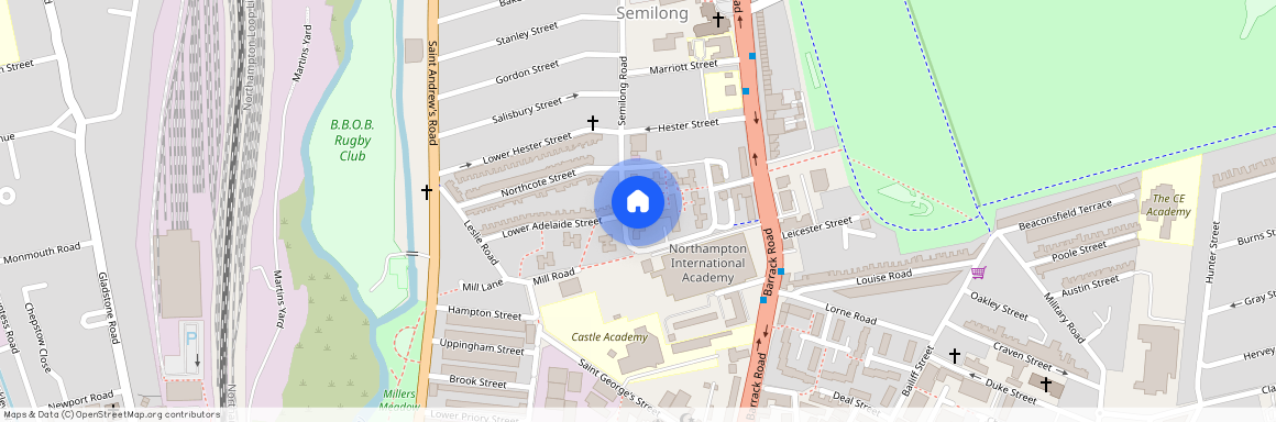 Semilong Road, Northampton