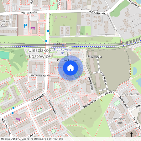 ul. Ostrołęcka, Ujeścisko-Łostowice, Gdańsk, pomorskie