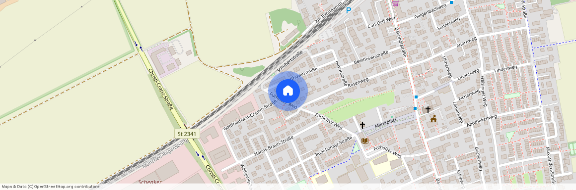 Fürholzer Weg, 85375 Neufahrn b. Freising ca. 20, 6 km north of Munich-center