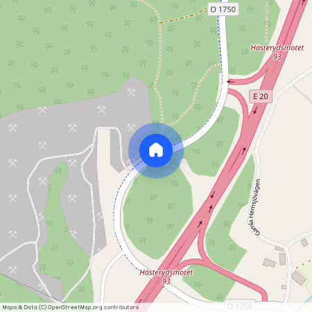 Hultebackavägen, Alingsås