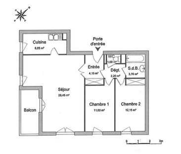 Appartement T3 CERGY à louer - Photo 1