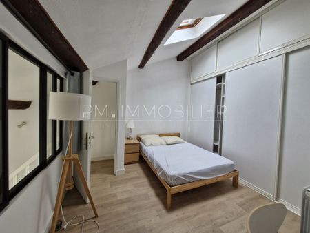 BEAU DUPLEX T3 MEUBLE D’ENVIRON 49 M2 EN DERNIER ETAGE 13006 - Photo 4