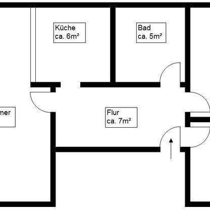 3 Raum-Wohnung mit Balkon - Photo 3