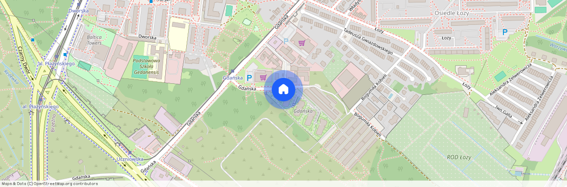 ul. Gdańska 21s, Brzeźno, Gdańsk, pomorskie
