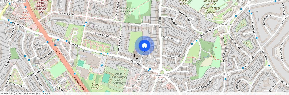 Merton Close, Oldbury, B68