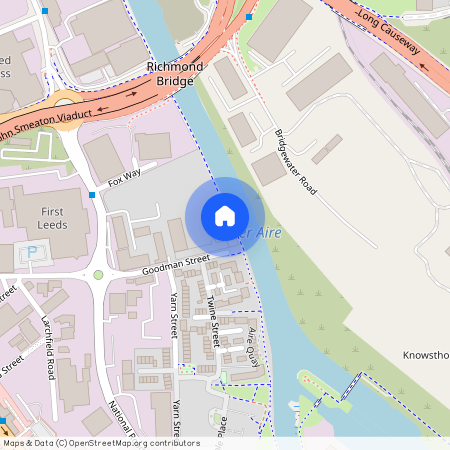 Block F, Victoria Riverside, Goodman Street, Leeds, LS10 - Huge River Facing Terrace, Leeds - Huge River Facing Terrace