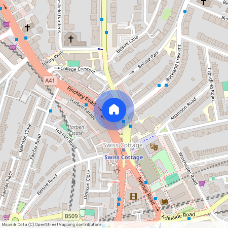 Swiss Cottage, Swiss Cottage, NW3