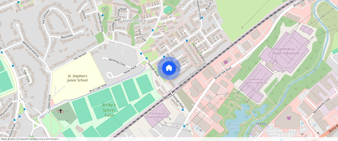Ulcombe Gardens, Canterbury, CT2