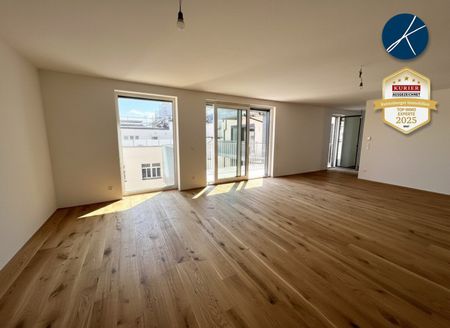 *Superprojekt: ''Über den Baumwipfeln" TOP 46 - 4 Zimmer mit ÜBERDACHTEM BALKON (17,5 m²) - Foto 4