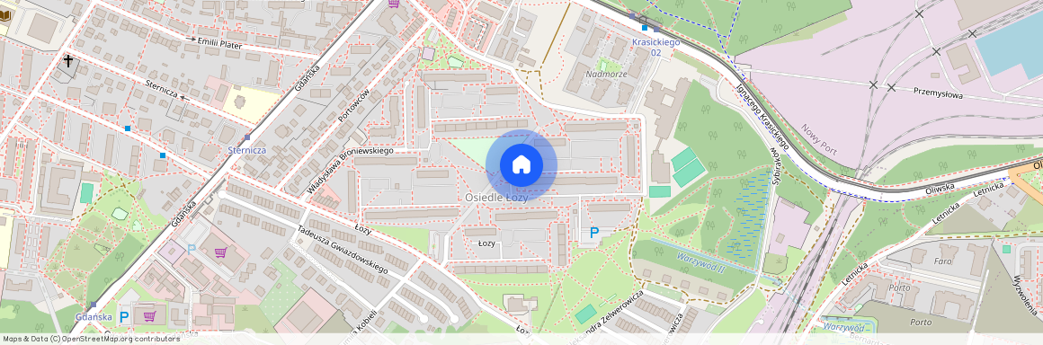 ul. Ksawerego Dunikowskiego, Brzeźno, Gdańsk, pomorskie