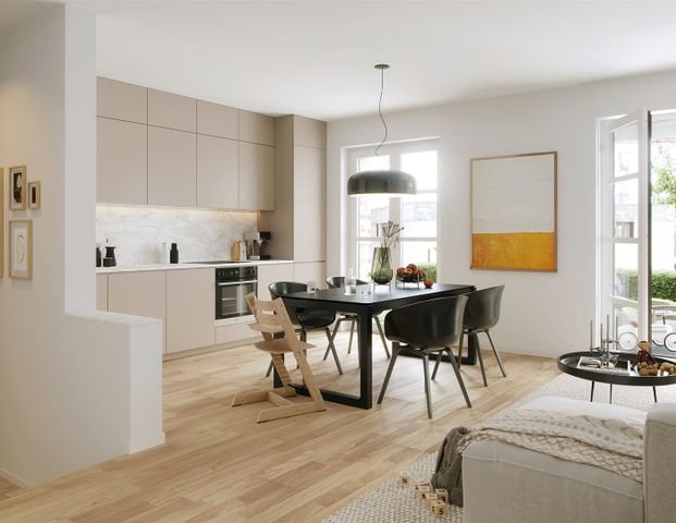 Zwei Terrassen, drei Zimmer, viel Komfort - Familienfreundliche Wohnung mit Gartenbezug im EG - Photo 1