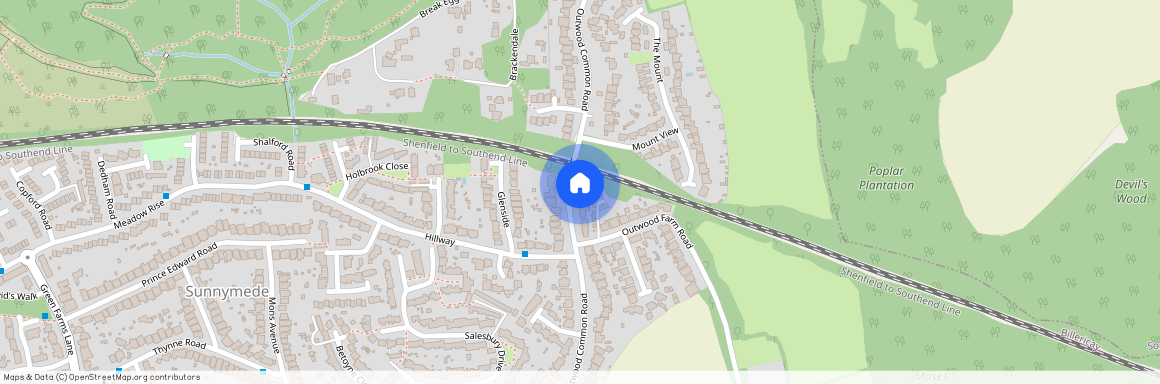 378 Outwood Common Road, Caprice High Road, CM11 2LZ