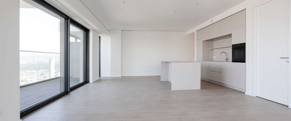 Hochwertige 2-Zimmer-Wohnung mit Skyline- und Taunusblick - Photo 1