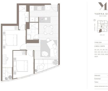 Fab Two Bedroom Apartment in Yarra One - Photo 3