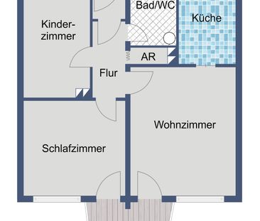 Komfortabel wohnen mit Balkon! - Foto 5