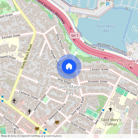 1 Hackett Street, Saint Marys Bay, Auckland City