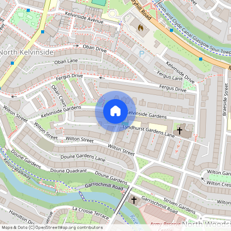 Kelvinside Gardens, North Kelvinside, Glasgow, G20