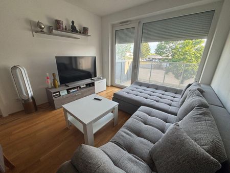 Günstige Neubauwohnung mit großer Süd-Loggia (5,73m²) nahe Akademiepark - Photo 2
