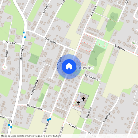 ul. Drozdów, Mąkołowiec-Koźlina, Tychy, śląskie