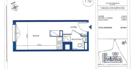 Location Appartement 1 pièce 20m² ISLE 87170 - Photo 3
