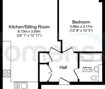 1 bedroom flat to rent - Photo 6