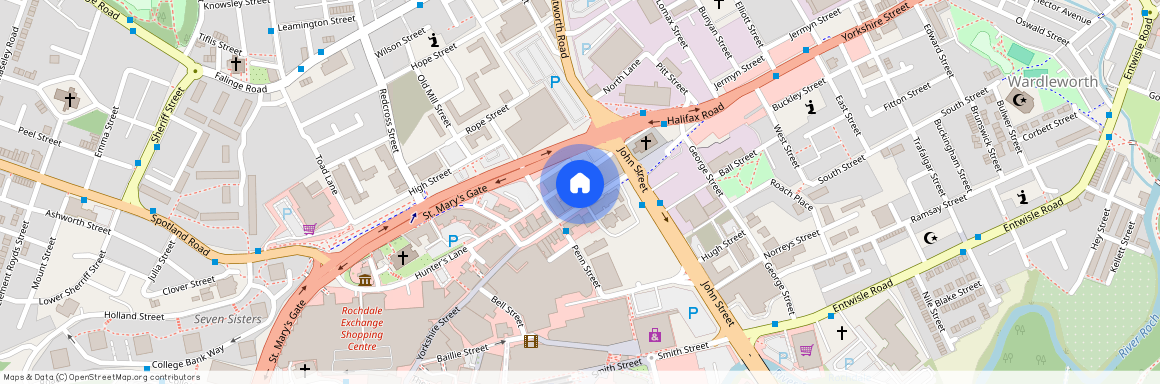 1 Whitehall Street, Rochdale OL12