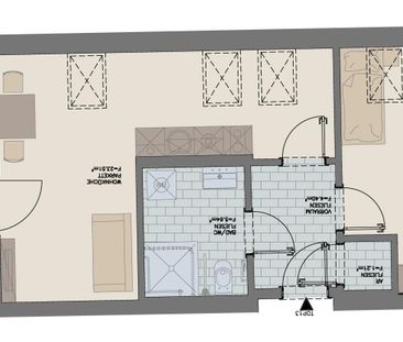 Exklusiv für betreutes Wohnen: Geförderte Altbauwohnung mit Balkon - Photo 6