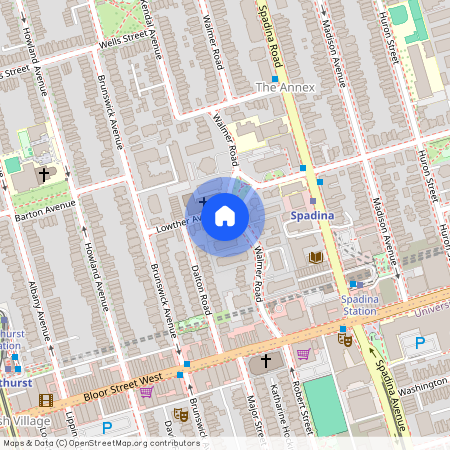 34 Walmer Road #705, Toronto, Annex