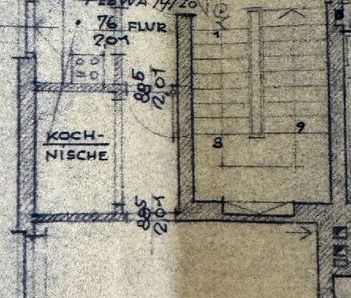 Bezugsfreie Erdgeschosswohnung mit ca. 36 m² Wohnfläche; 1 Zimmer und kleiner Küche - Foto 6