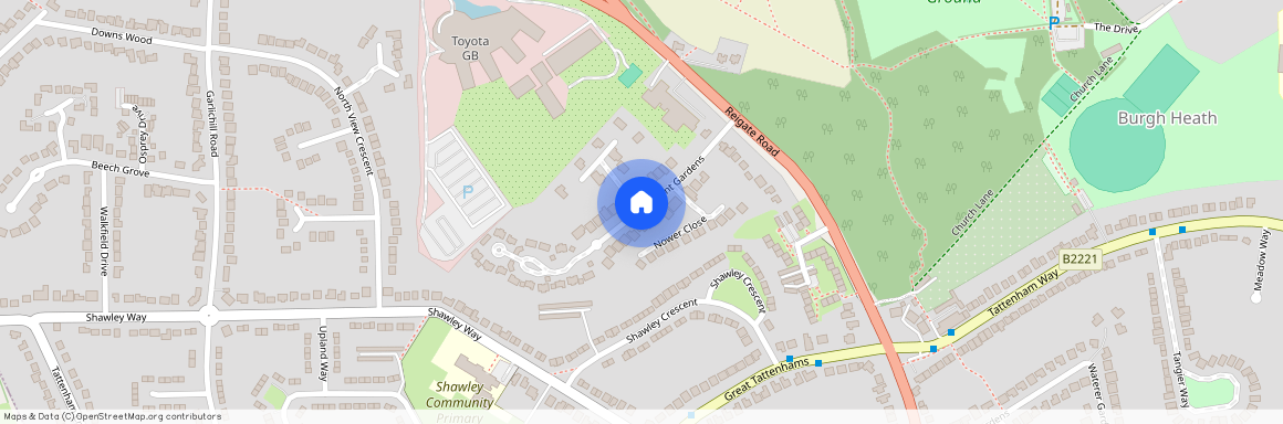 Epsom Downs, Claremount Gardens, KT18 5XF, Surrey