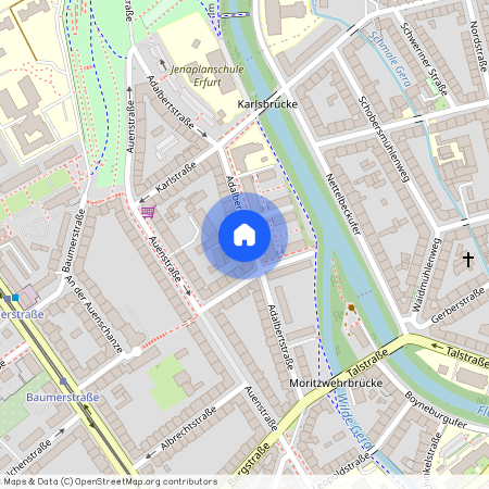 Adalbertstraße 16, 99089 Erfurt OT Andreasvorstadt