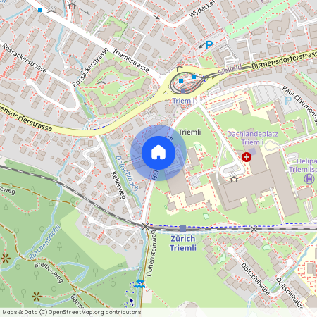 8055, Zürich, Hohensteinweg