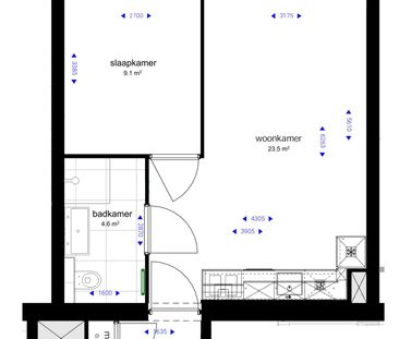 Appartement te huur: Baan 34-A12 3011 CB Rotterdam - Photo 3